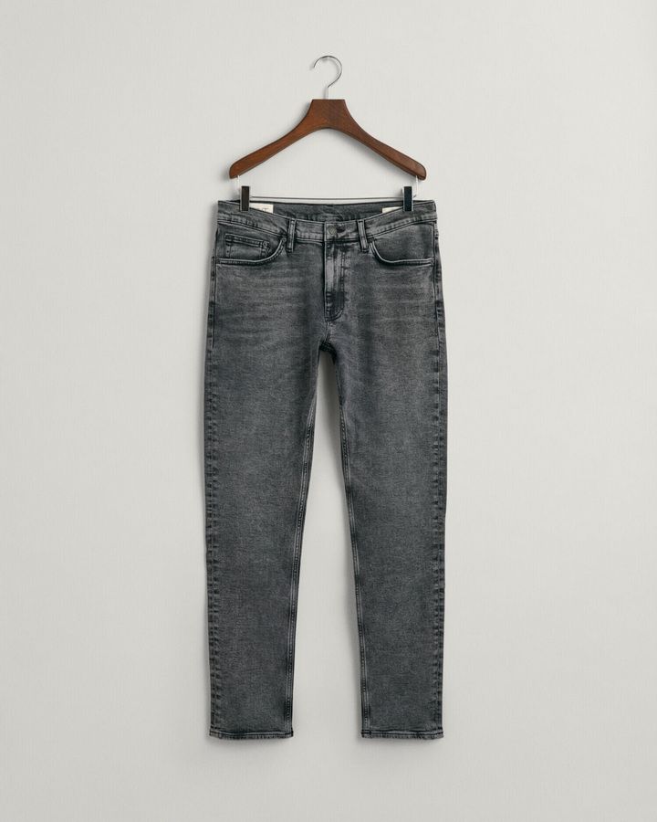 REGULAR GANT BLACK WASH JEANS