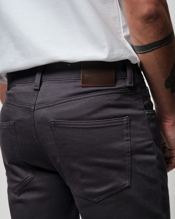 Slim Fit Soft Twill Jeans