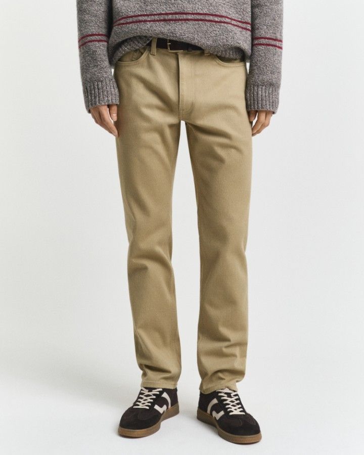 REGULAR SOFT TWILL JEANS