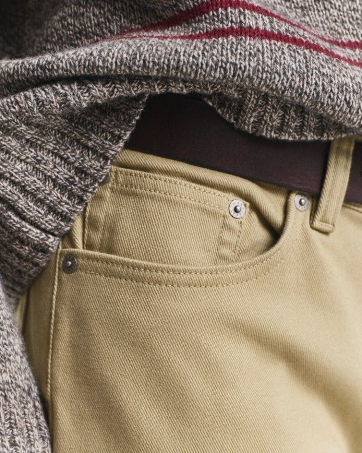 REGULAR SOFT TWILL JEANS