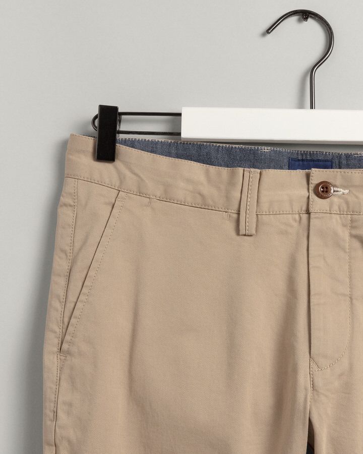 Hallden Slim Fit Twill Chinos