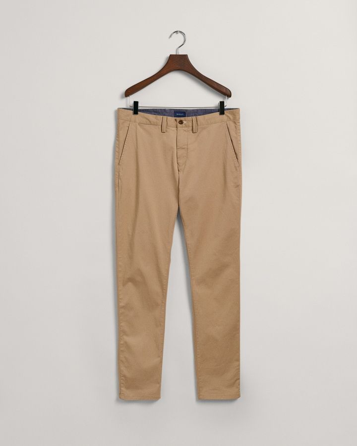 Hallden Slim Fit Twill Chinos