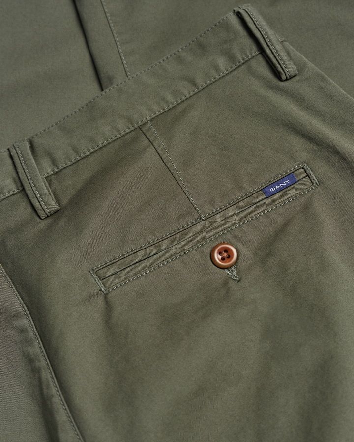 Hallden Slim Fit Twill Chinos
