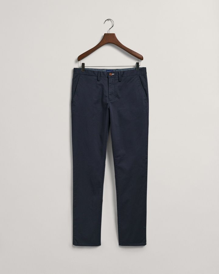 Hallden Slim Fit Twill Chinos