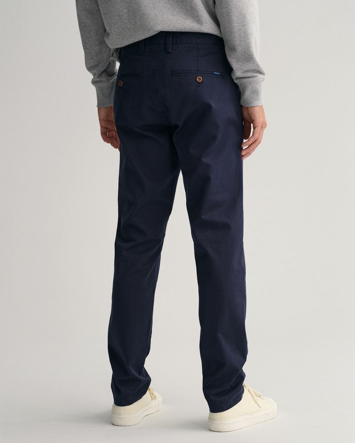 Hallden Slim Fit Twill Chinos