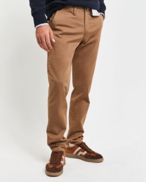 Slim Fit Twill Chinos