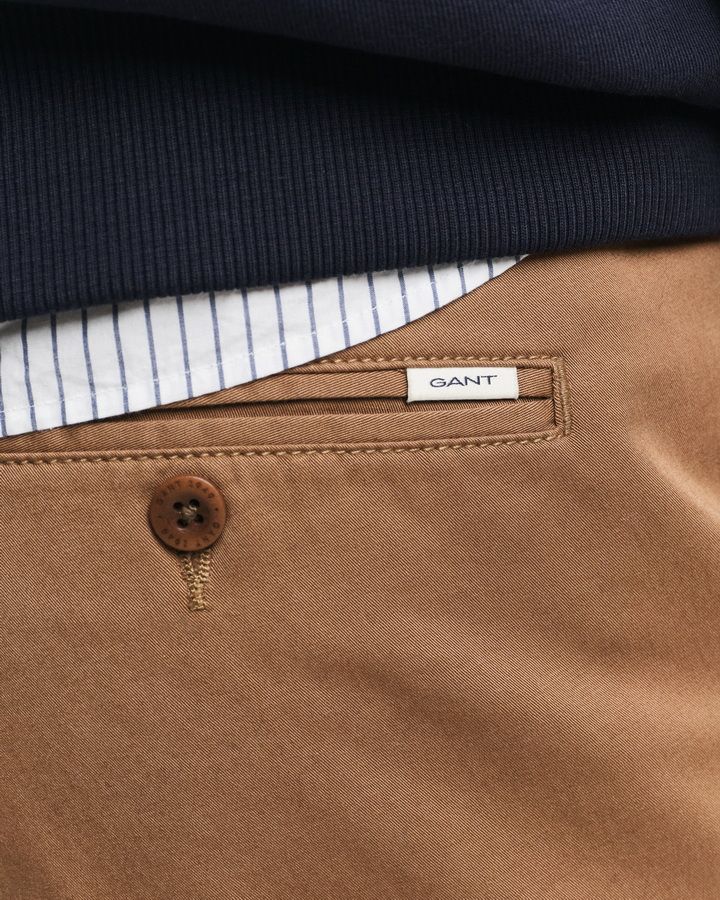 Slim Fit Twill Chinos