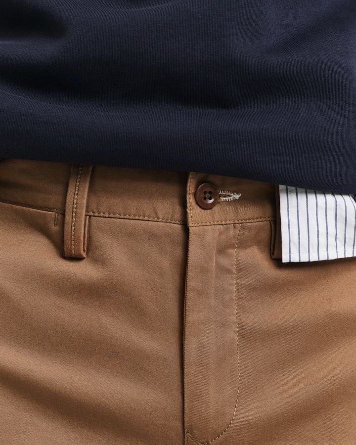 Slim Fit Twill Chinos