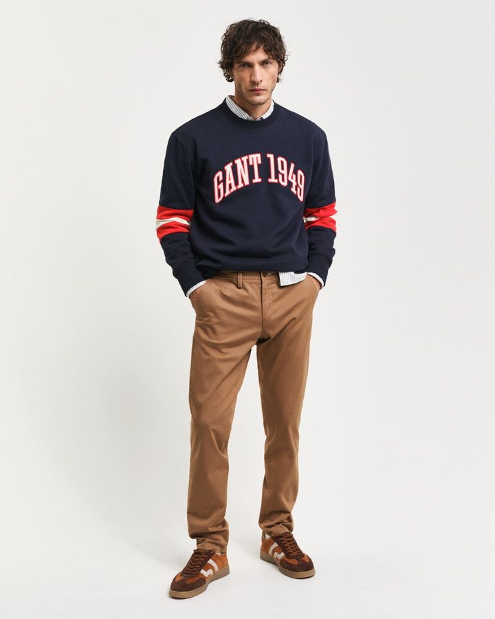 Slim Fit Twill Chinos