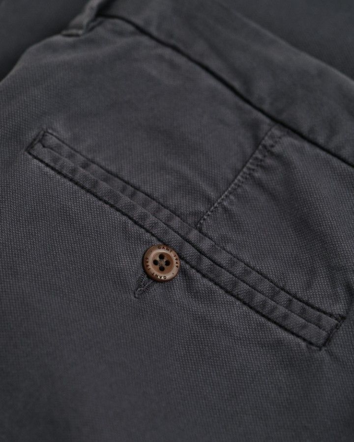 Slim Fit Dobby Structured Chinos