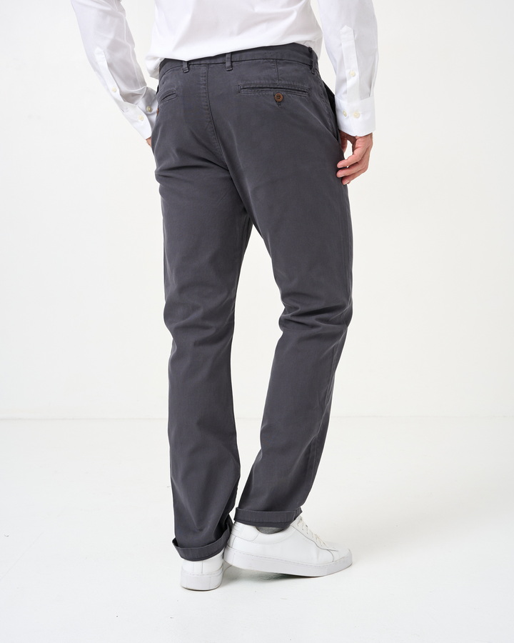 Slim Fit Dobby Structured Chinos