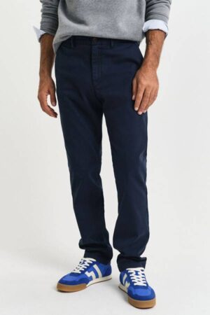 Slim Fit Dobby Structured Chinos