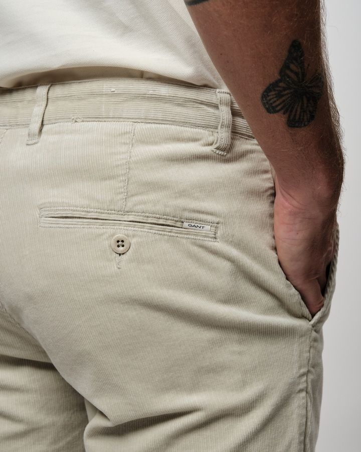 Slim Fit Corduroy Chinos