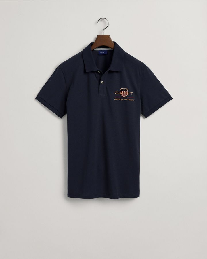 Archive Shield Pique Polo Shirt