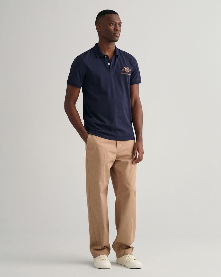 Archive Shield Pique Polo Shirt