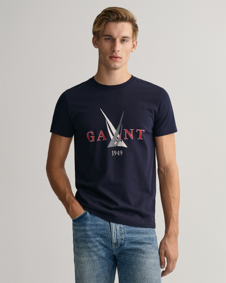 Sail Print T-Shirt