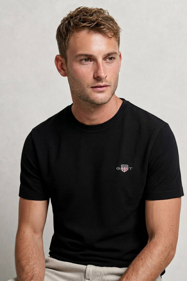 Texture Short Sleeve T-shirt