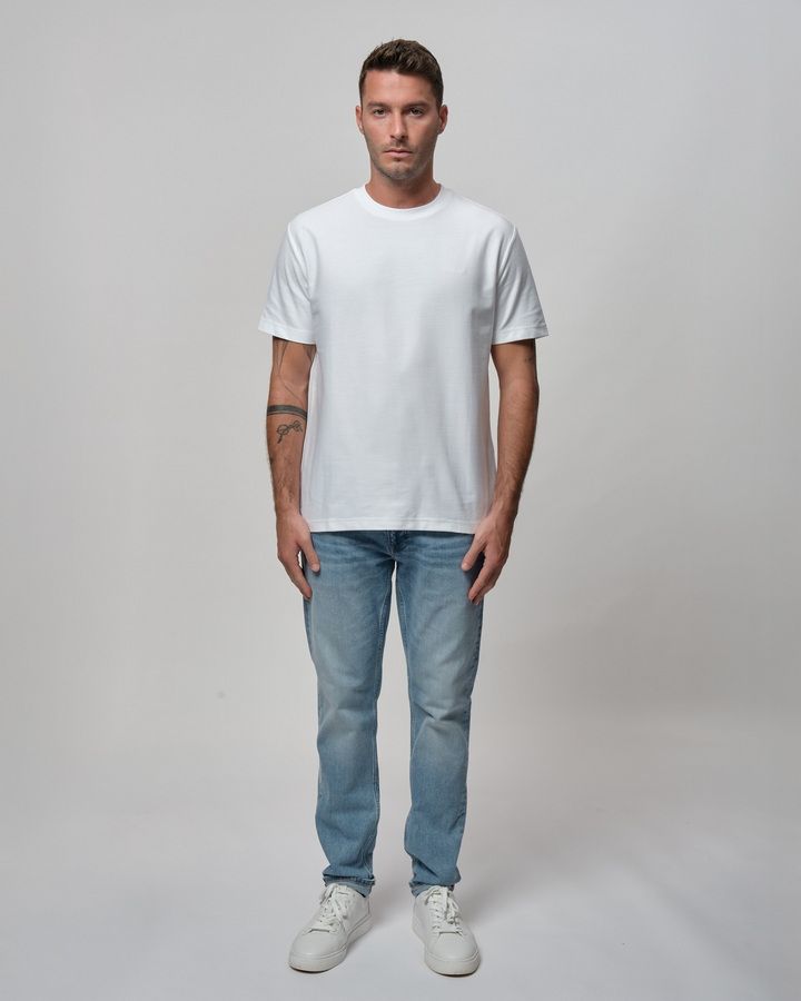 Twill Texture T-Shirt
