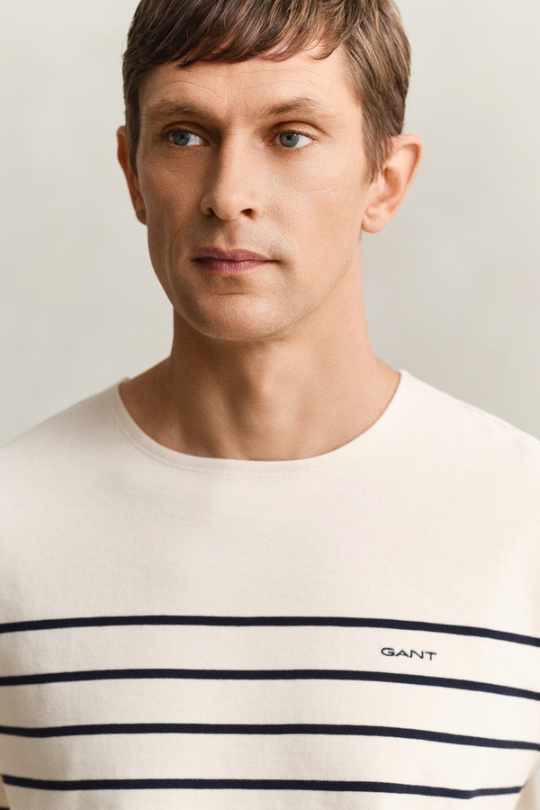 Placed Stripe T-Shirt