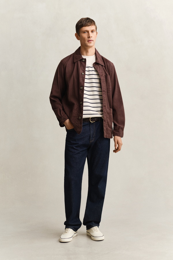 Placed Stripe T-Shirt