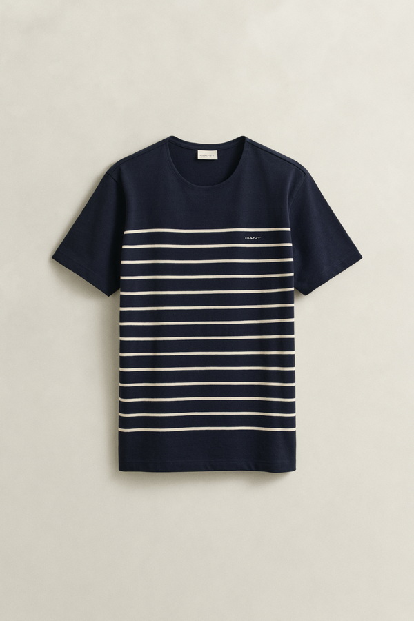 Placed Stripe T-Shirt