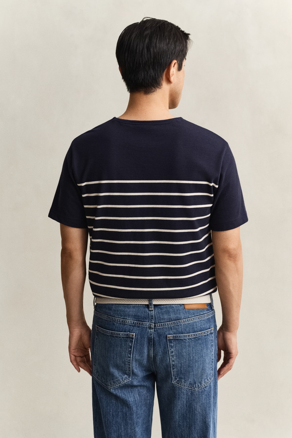 Placed Stripe T-Shirt