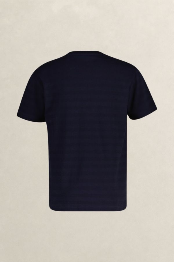 Texture Stripe Short sleeve T-Shirt