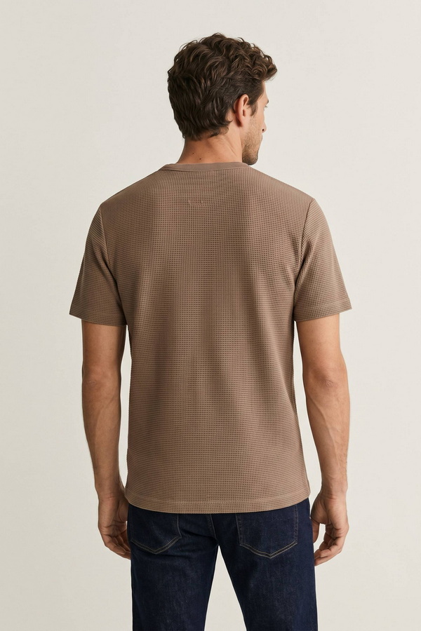 Washed Waffle Short sleeve T-shirt