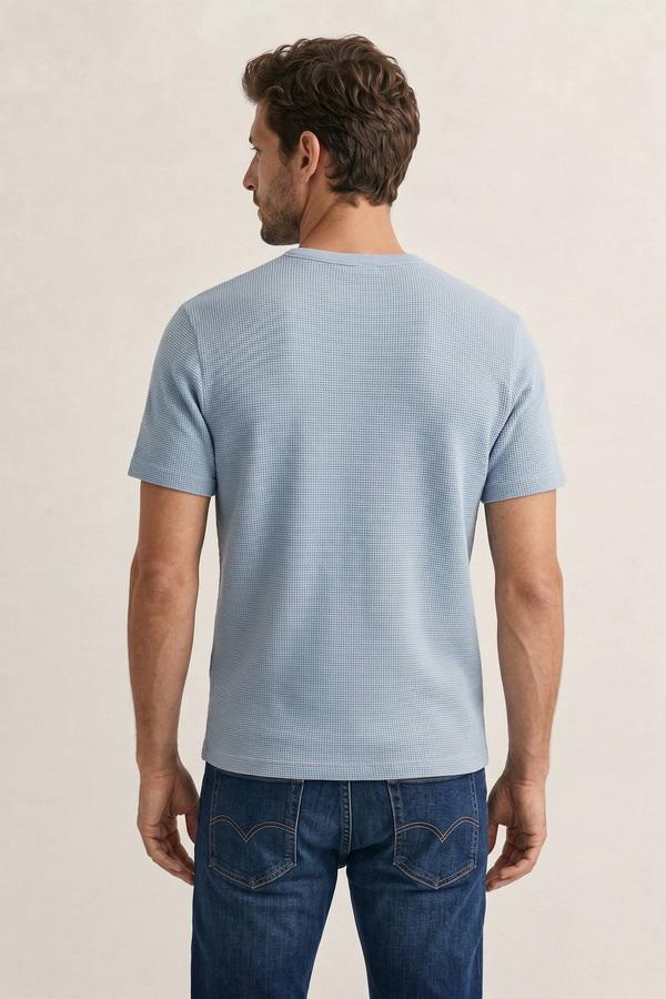 Washed Waffle Short sleeve T-shirt