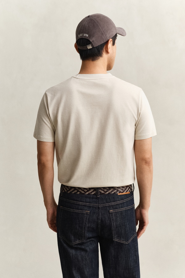 Two-Toned Pique T-Shirt