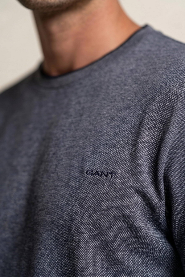 Two-Toned Pique T-Shirt