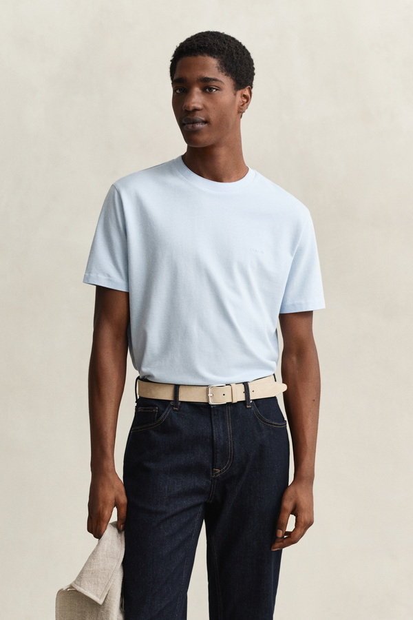 Two-Toned Pique T-Shirt