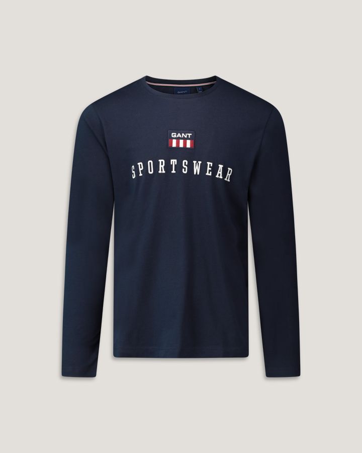 Retro Flag LS T-shirt