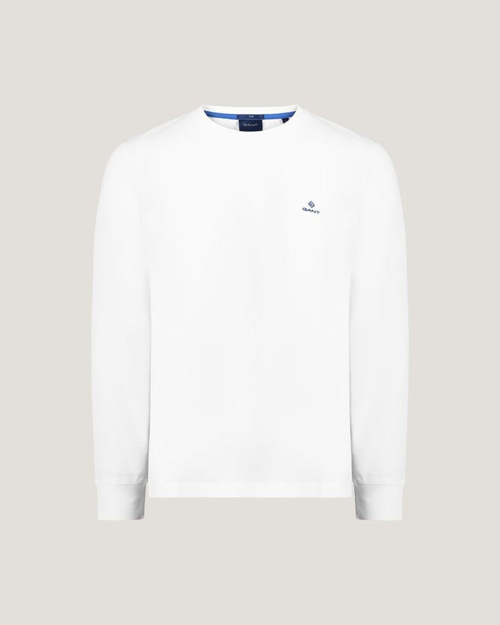 Contrast Slim Pique LS T-Shirt