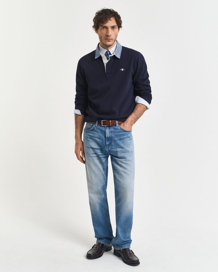 Regular Fit Chambray Heavy Rugger