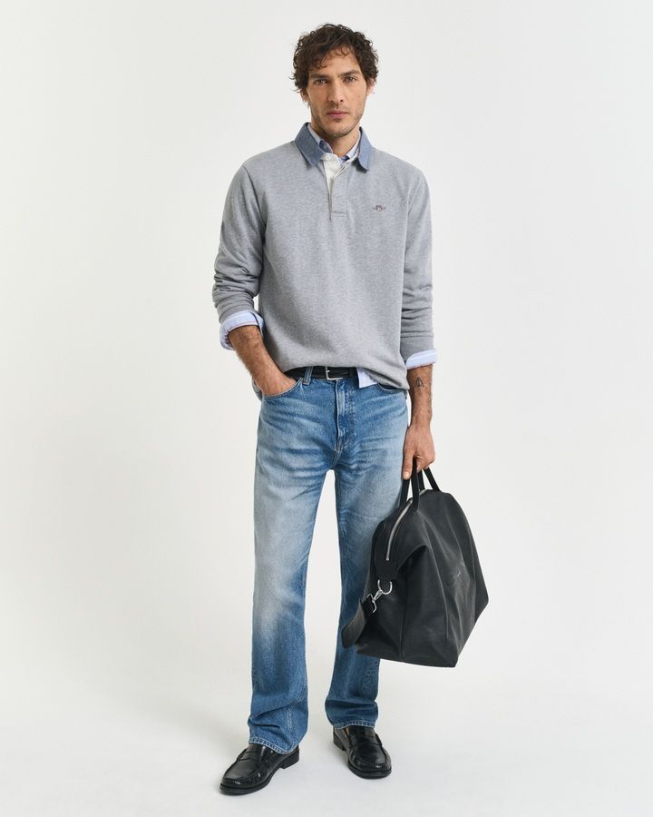 Regular Fit Chambray Heavy Rugger
