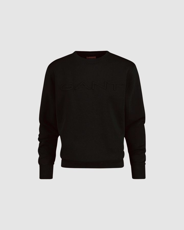 Embossed Sweat C-Neck