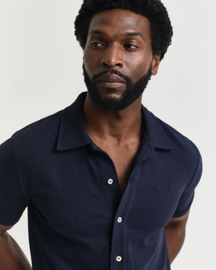 Textured Short Sleeve Shirt