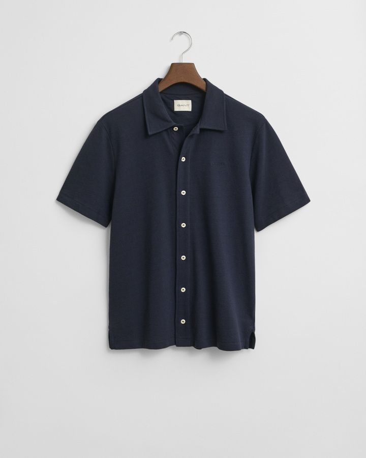 Textured Short Sleeve Shirt