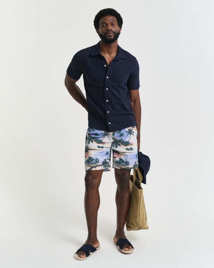 Textured Short Sleeve Shirt