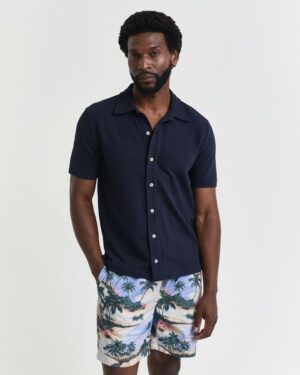 Textured Short Sleeve Shirt