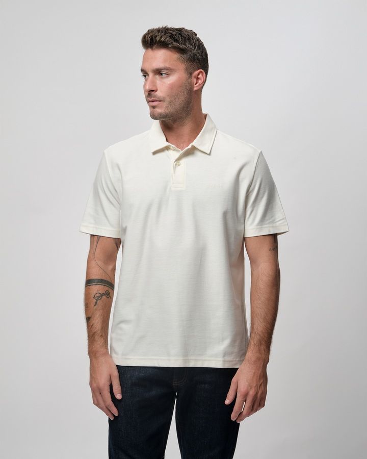 Twill Textured Polo Shirt