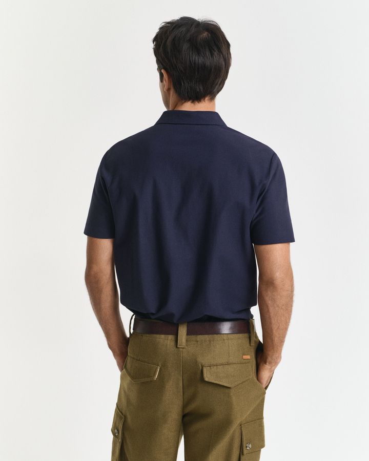 Twill Textured Polo Shirt