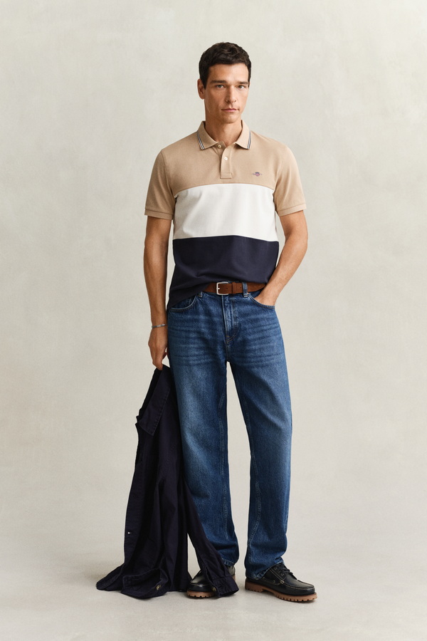 Cut-And-Sewn Polo Shirt