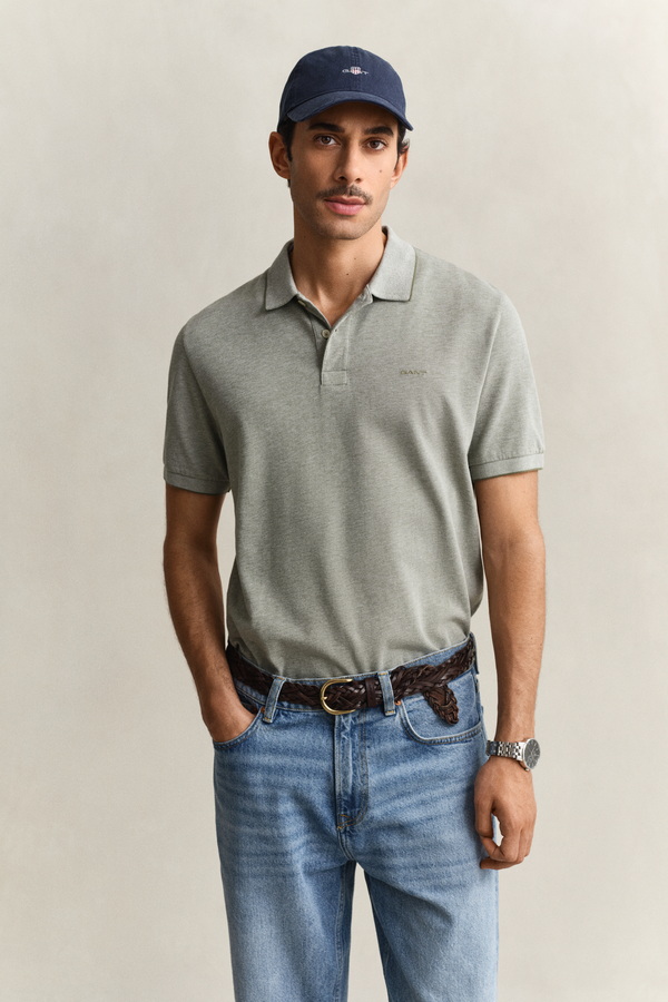 Two-Toned Polo Shirt