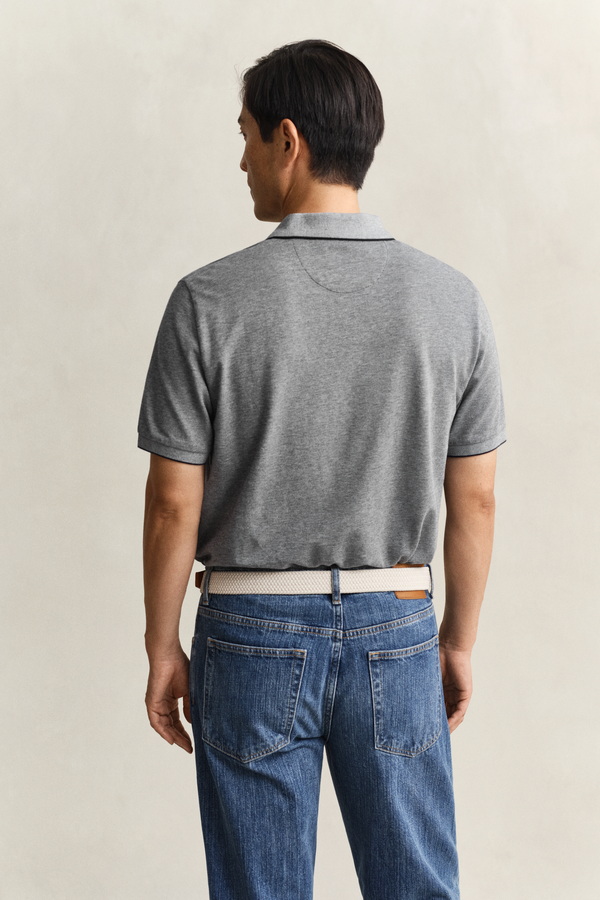 Two-Toned Polo Shirt