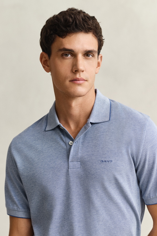 Two-Toned Polo Shirt