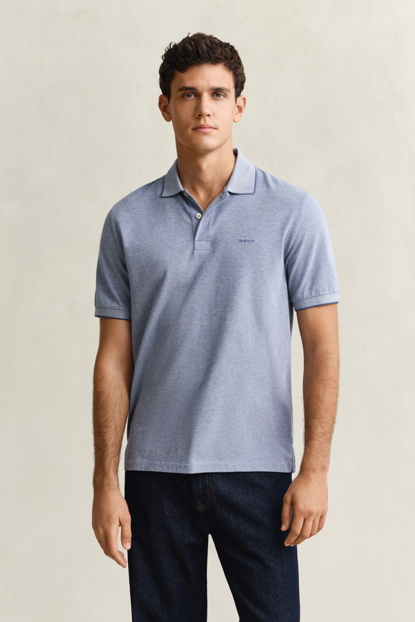 Two-Toned Polo Shirt
