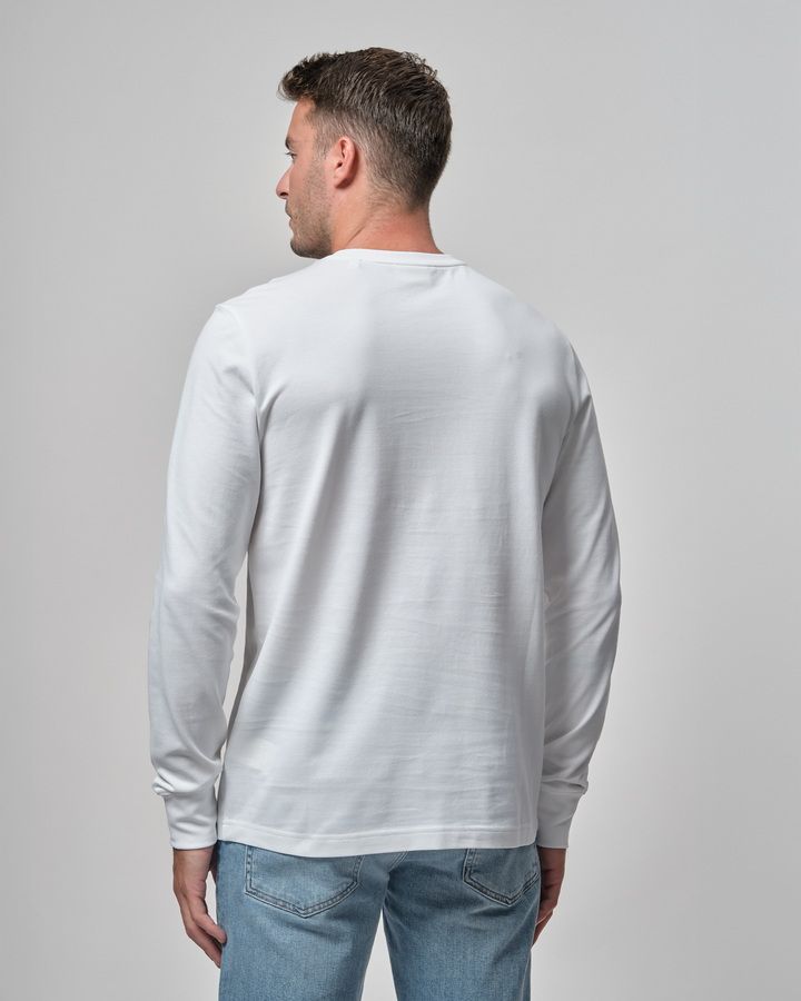 Slim Pique Long Sleeve T-Shirt