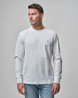 Slim Pique Long Sleeve T-Shirt